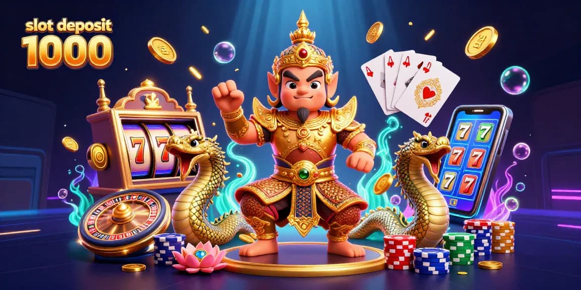 Menangkan jackpot dengan slot deposit 1000 yang seru dan menarik di situs game terpercaya.