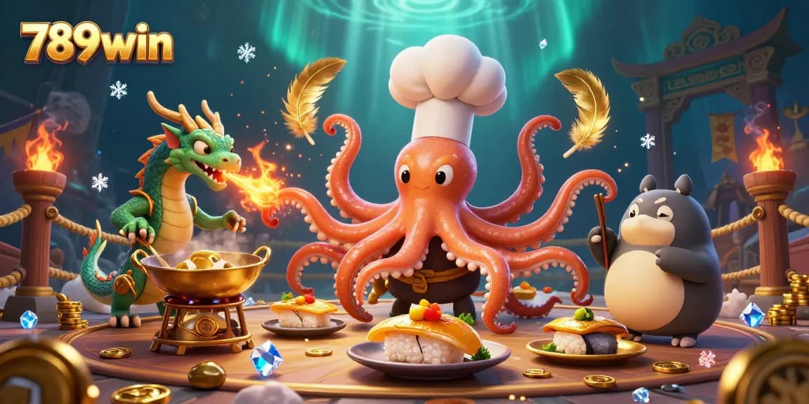 Engage in thrilling gameplay at 789win with this dynamic casino adventure scene