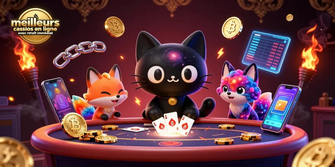Profitez des meilleurs casinos en ligne avec retrait immédiat et découvrez des gains éclatants.