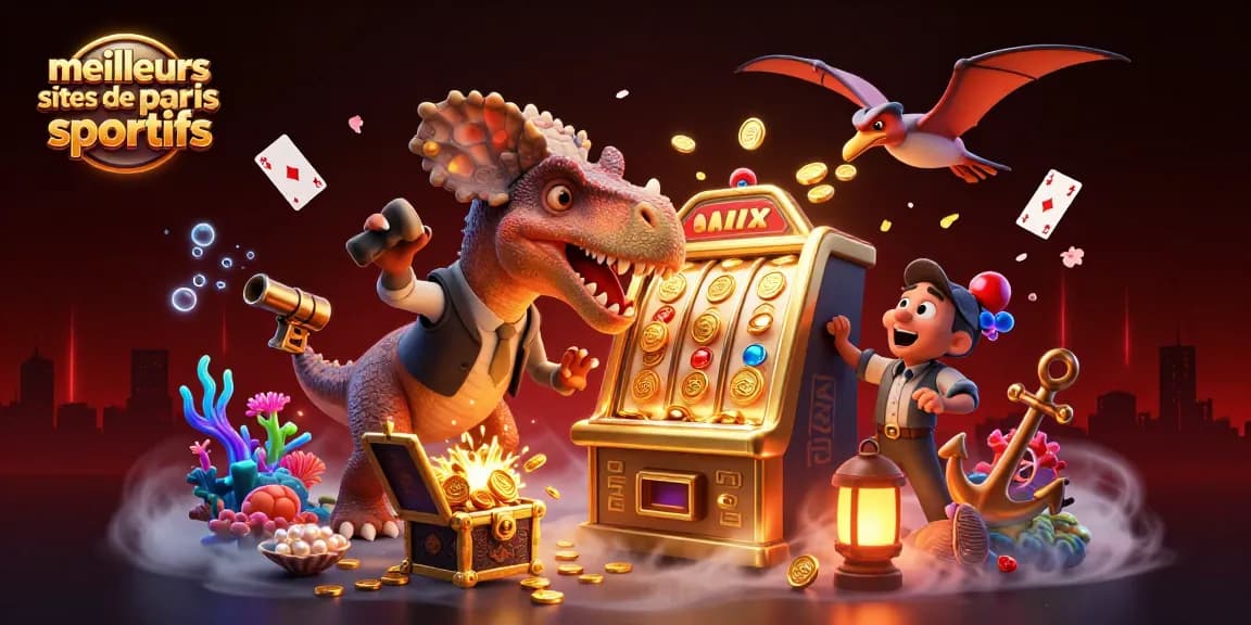 Lancez des paris sur les meilleurs sites de paris sportifs avec un pachycephalosaurus et un manager d'ankylosaurus au casino.