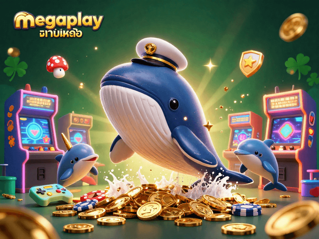 เล่นเกมยิงปลาออนไลน์ที่ megplay เว็บตรง รับโบนัสฟรี 100% พร้อมเครดิตฟรี