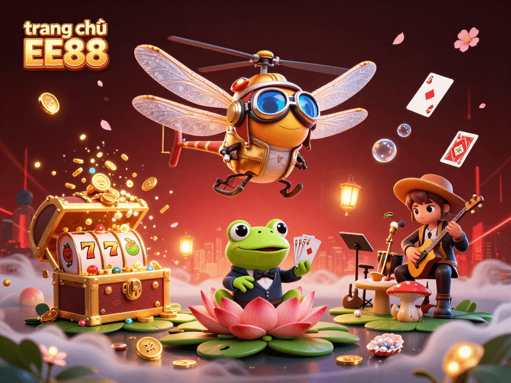 Engage with the vibrant gameplay at trang chủ EE88 with a lively casino scene full of energy.