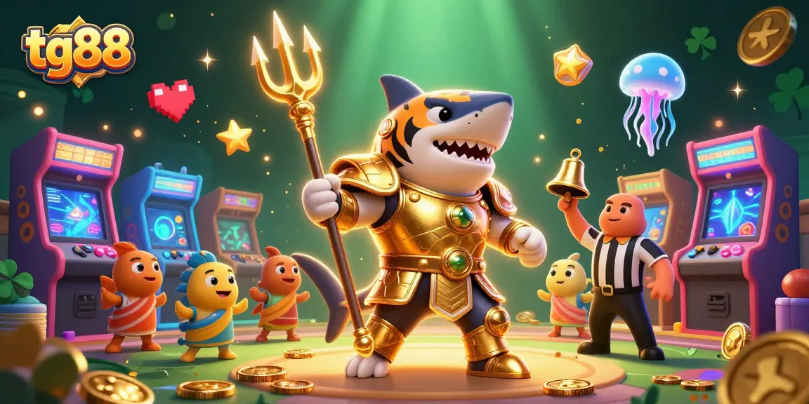 Experience thrilling gameplay at tg88 with vibrant visuals of our exciting underwater casino scene.