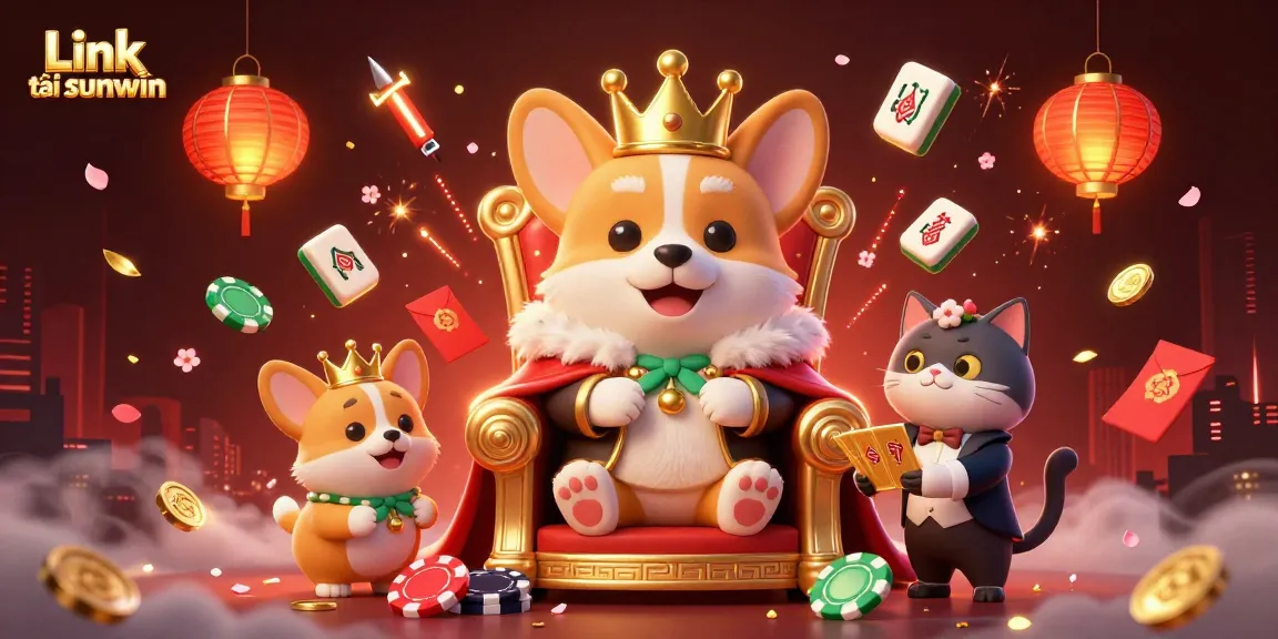 Experience the excitement of Link tải sunwin with vibrant characters and dynamic casino elements.