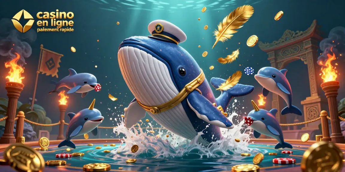 Retirez vos gains rapidement avec un casino en ligne paiement rapide dans un monde sous-marin coloré.