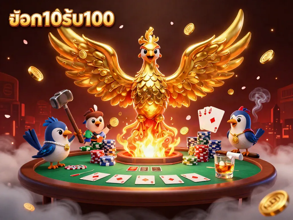 ฝาก10รับ100 สนุกกับการเล่นเกมคาสิโนโดยฝากแค่ 10 บาท รับ 100 บาททันที