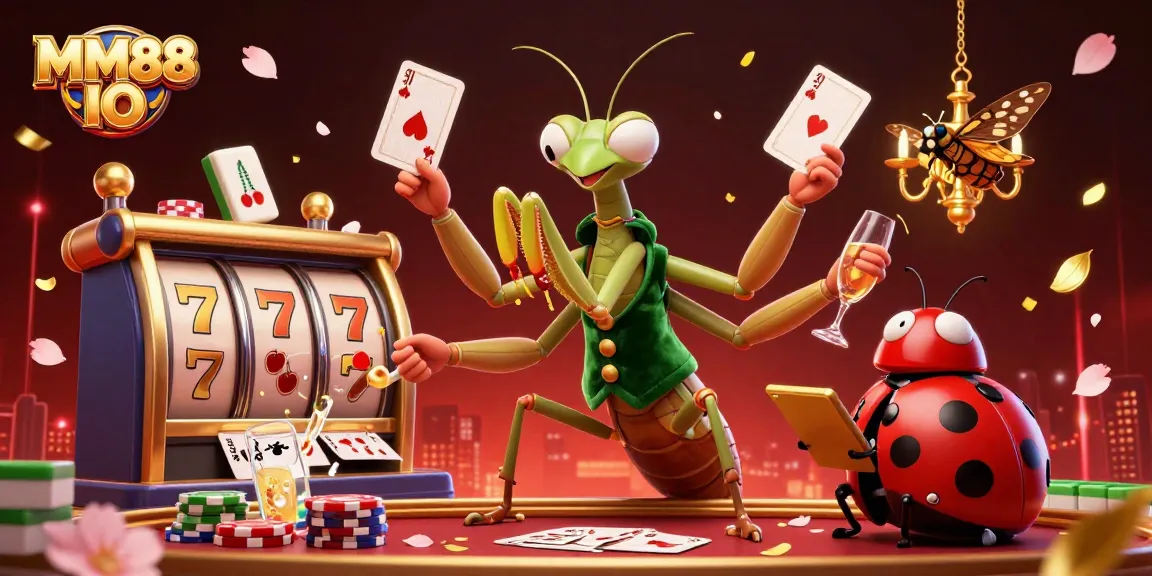 Experience vibrant slots and gaming with MM88 IO in an engaging online casino setting.