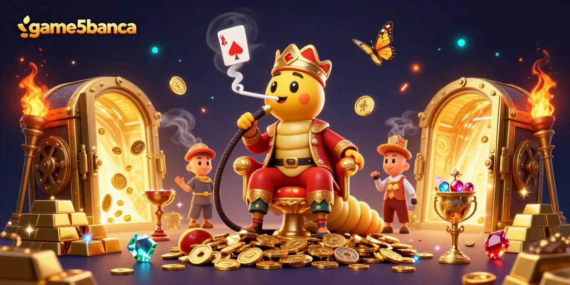 Experience thrilling action in game5banca, with vibrant 3D casino elements and a magical ambiance.