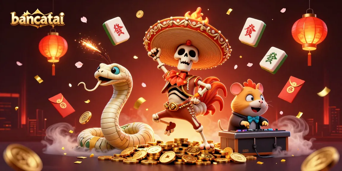 Experience exciting moments with bancatai through immersive 3D casino gaming art.