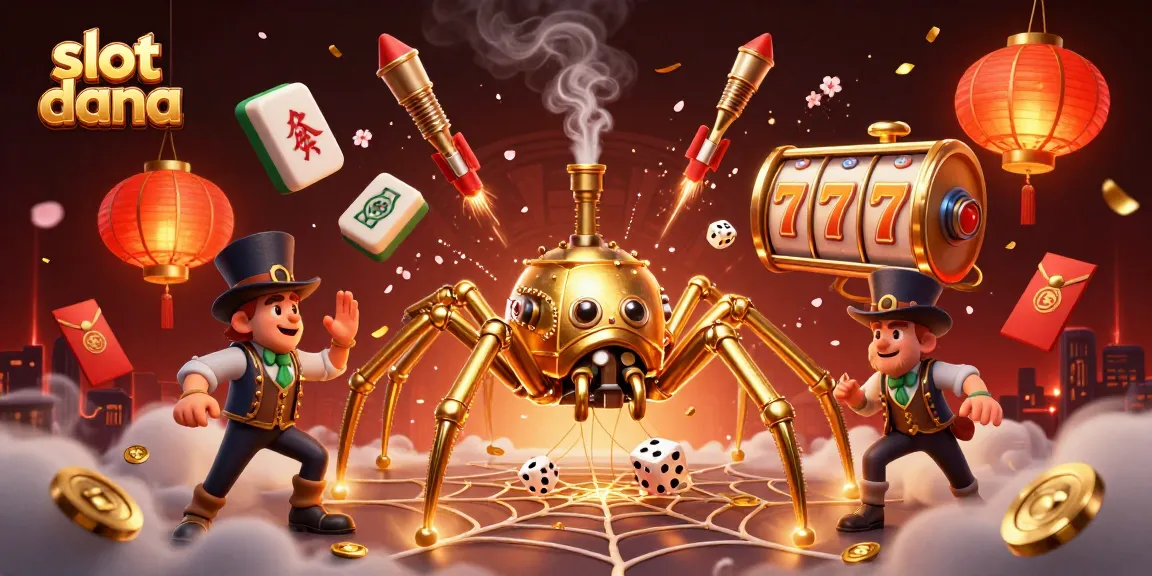 Engaging illustration showing the excitement of slot dana gameplay with immersive 3D elements.