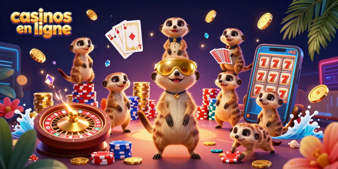 Éclatez-vous dans les casinos en ligne avec des meerkats en pleine action !