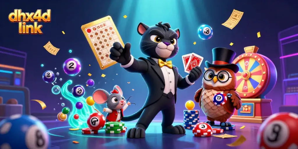 Pemain menang dengan dhx4d link, panel kartu dibagikan di kasino digital
