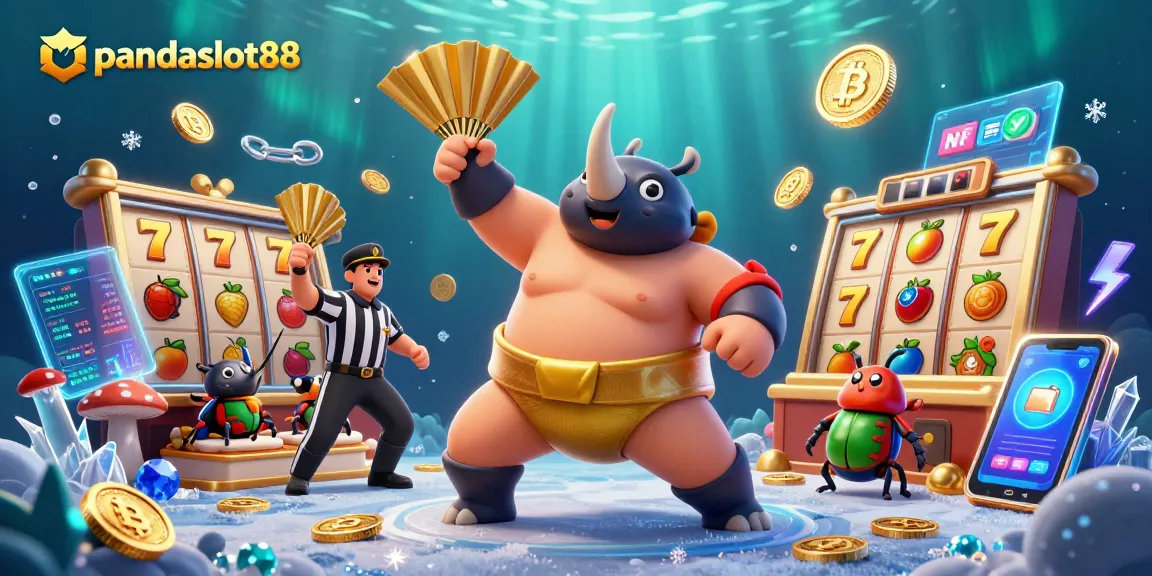 Menggulung koin emas dan jackpot dengan pandangan menarik di pandaslot88, mendominasi dunia slot.