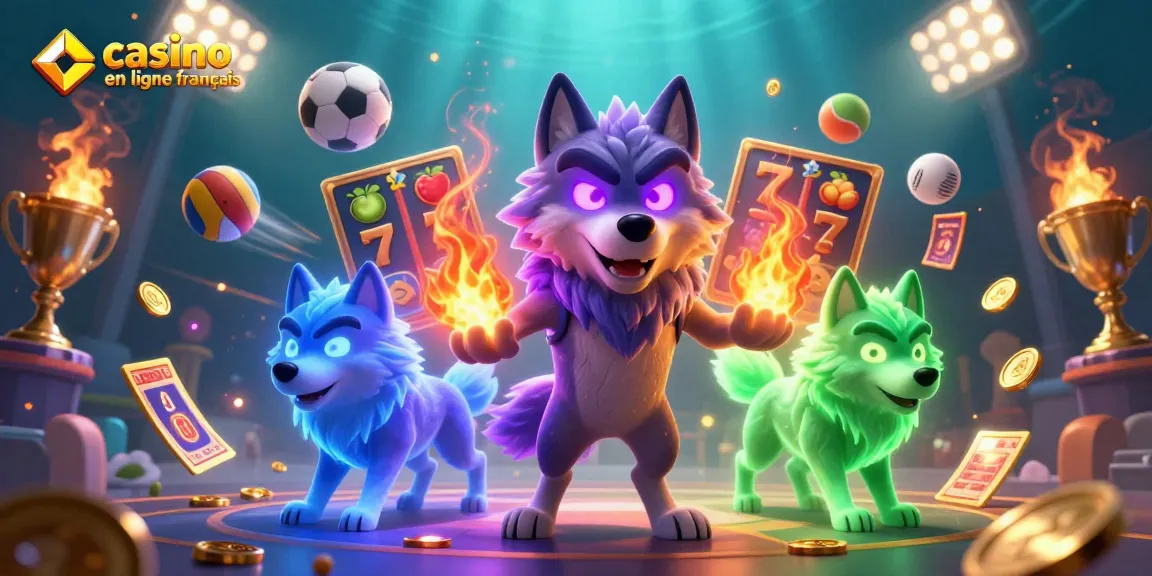 Plongez dans le monde captivant du casino en ligne français avec une scène dynamique de casino