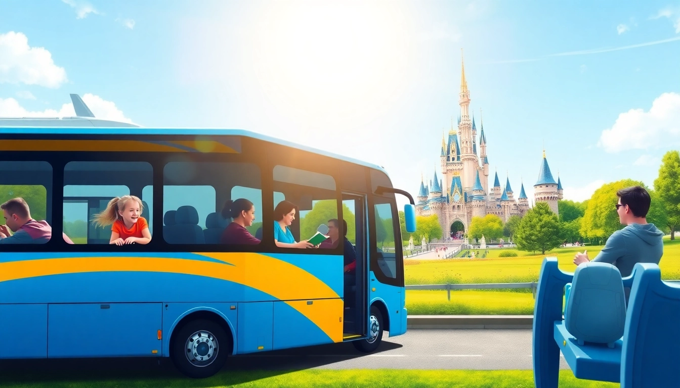 Experience transfers from paris airport to disneyland in a bright and welcoming shuttle.