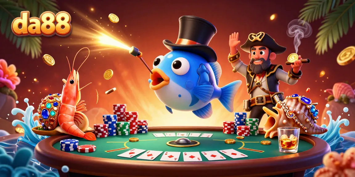 Win big with da88 in an exhilarating casino adventure featuring vibrant 3D characters.