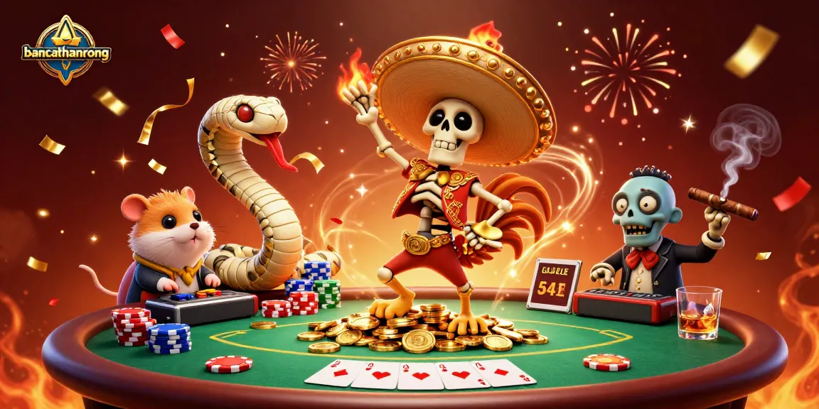 Engage in thrilling gaming adventures at bancathanrong with vibrant casino characters and action-packed elements.