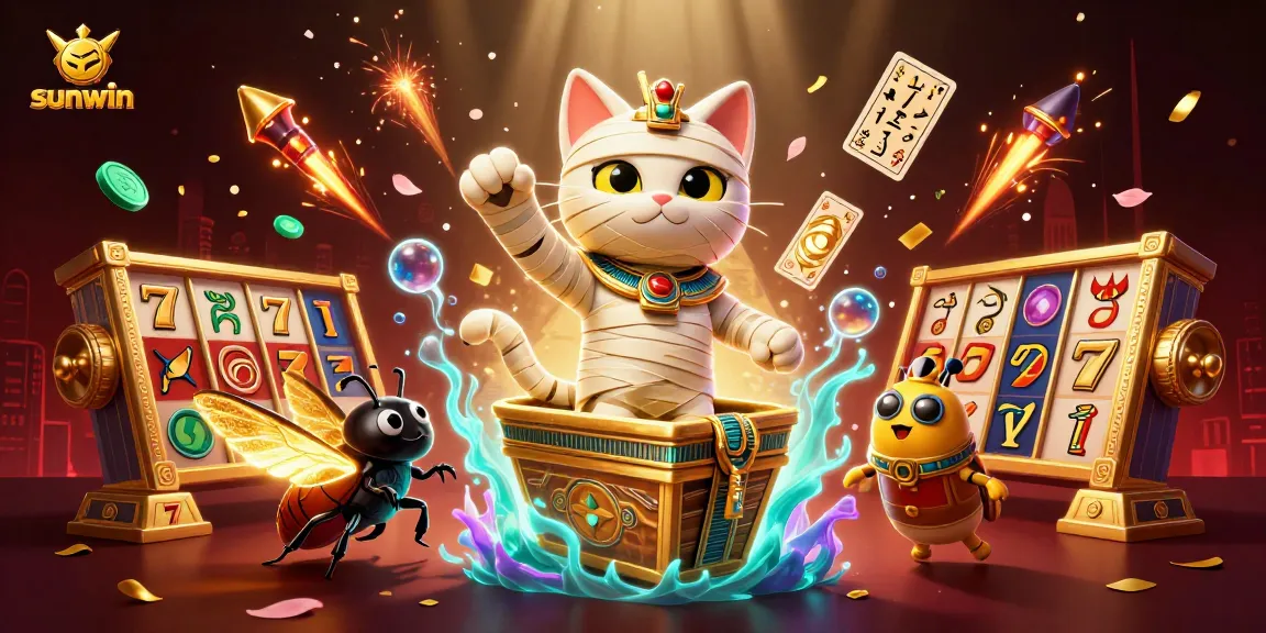Engage in thrilling gameplay with sunwin at the vibrant pyramid casino featuring ancient Egyptian elements.