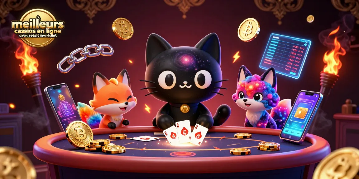 Profitez des meilleurs casinos en ligne avec retrait immédiat et découvrez des gains éclatants.