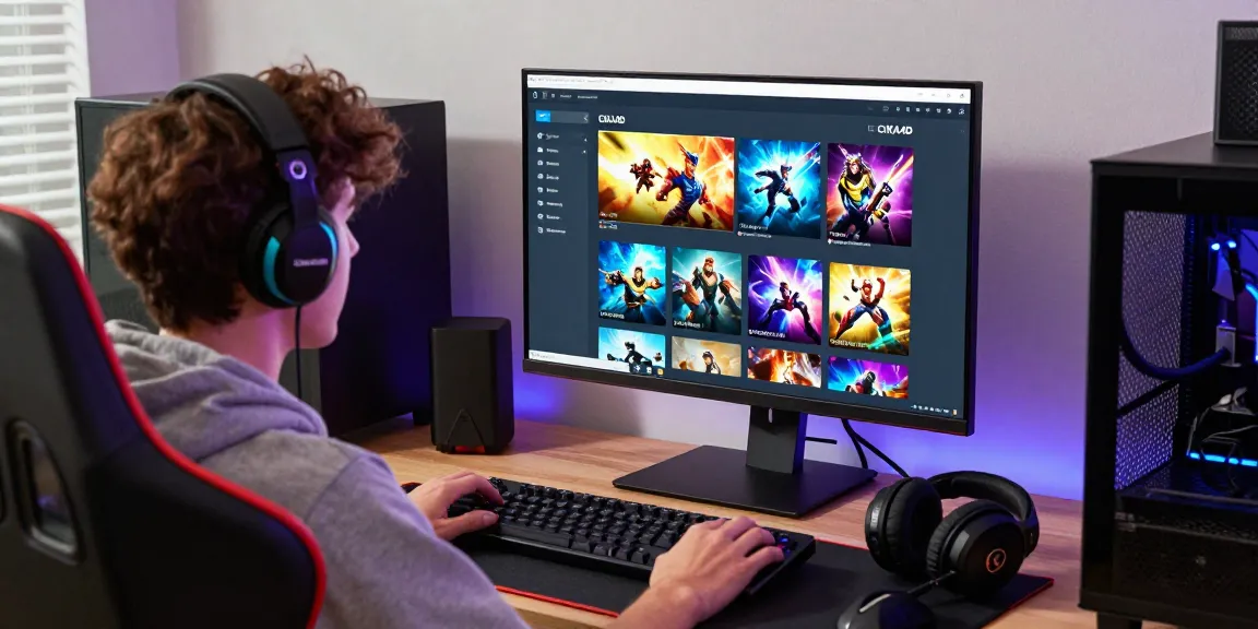 Experience CIKA4D's vibrant online gaming platform with a modern setup.