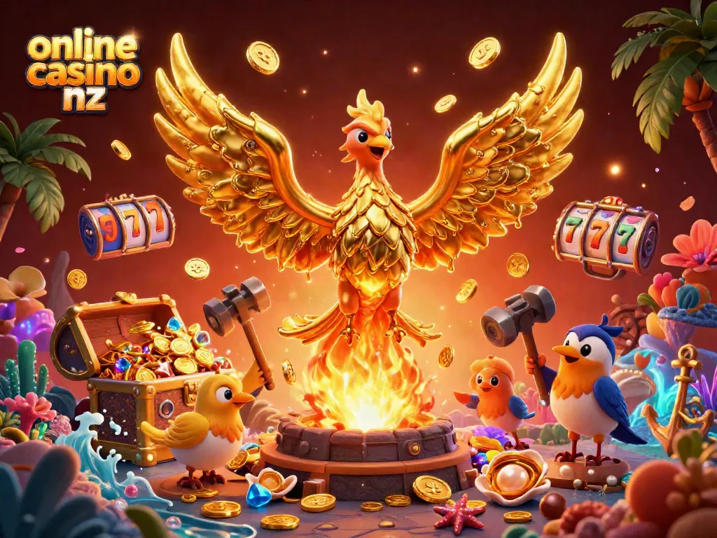 Experience the thrill of online casino nz with vibrant graphics and immersive game elements.